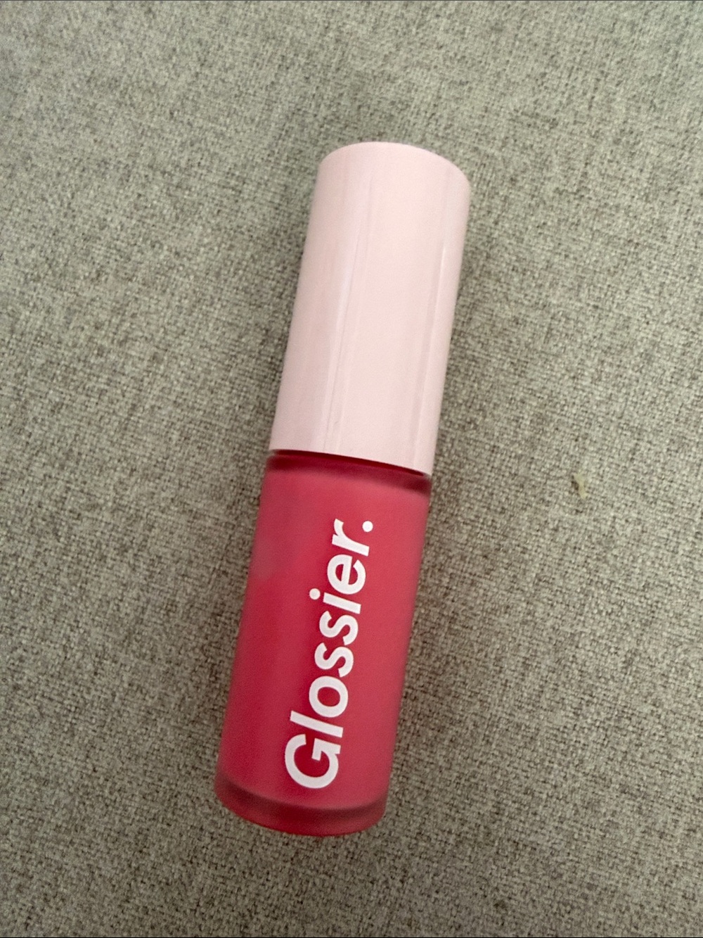 Glossier Lip glaze in chilly new